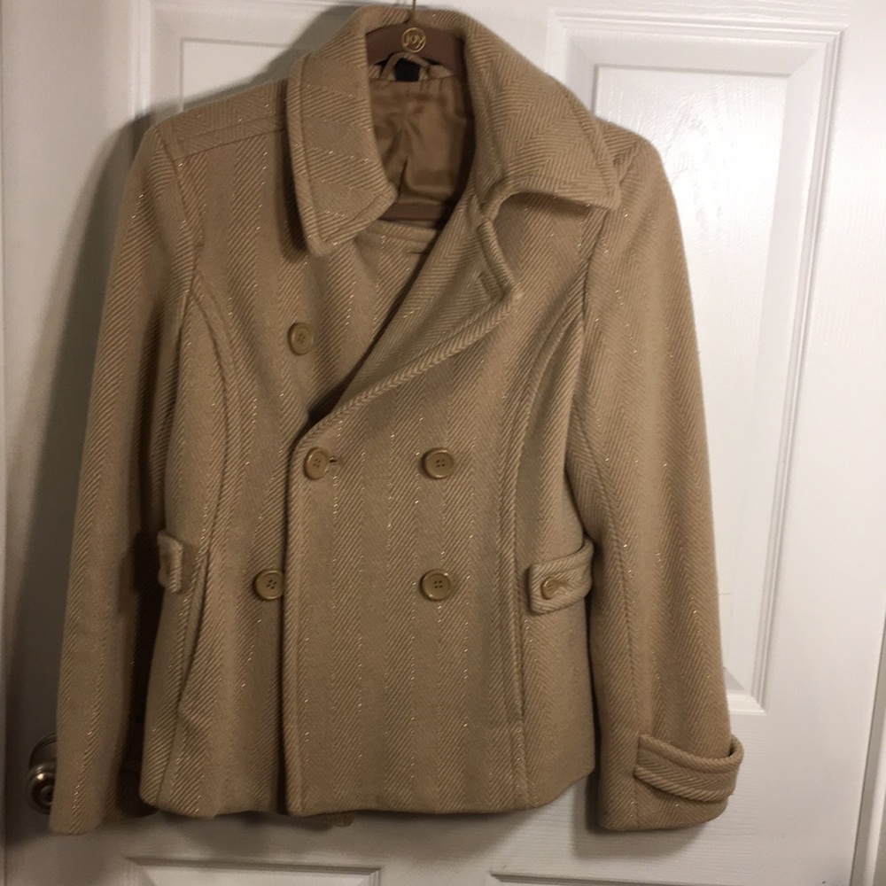 Express peacock coat